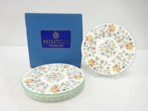 MINTON　ミントン　ハドンホール　プレート5枚(20.5センチ)　洋食器